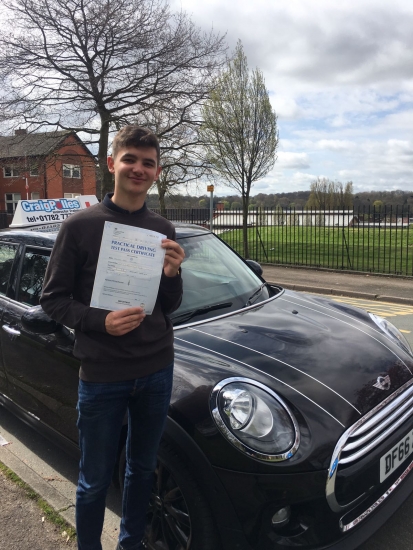 A big congratulations to Will Stocking Will passed his<br />
<br />
driving test today at Newcastle Driving Test Centre first time and with just 3 driver faults <br />
<br />
Well done Will - safe driving from all at Craig Polles Instructor Training and Driving School 🚗😀
