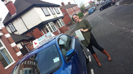 A big congratulations to Yvonne Jones for passing her driving test today with just 3 driver faults<br />
<br />
Well done Yvonne - safe driving