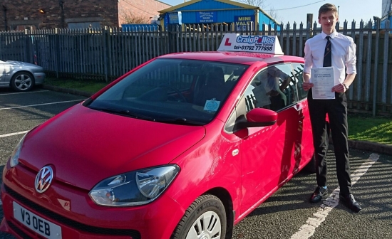 A big congratulations to Zach Salmon Zach passed his<br />
<br />
driving test today at Newcastle Driving Test Centre with just 1 driver fault <br />
<br />
Well done Zach - safe driving from all at Craig Polles Instructor Training and Driving School 🚗😃
