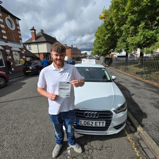 A big congratulations to Josh Moreton.🥳<br />
Josh passed his driving test at Cobridge Driving Test Centre. First attempt and with just 5 driver faults.<br />
Well done Josh safe driving from all at Craig Polles Instructor Training and Driving School. 🙂🚗<br />
Driving instructor -Matthew Lockett