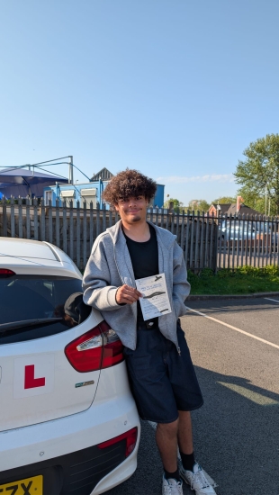 A big congratulations to Tre Furnival.🥳<br />
Tre passed his driving test today at Newcastle Driving Test Centre. First attempt and with just 6 driver faults.<br />
Well done Tre safe driving from all at Craig Polles Instructor Training and Driving School. 🙂🚗<br />
Driving instructor-Jamie Lees
