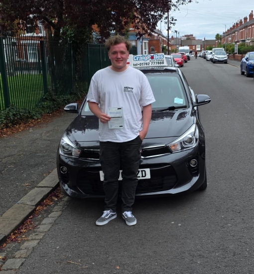 A big congratulations to Luke Hocknell.🥳<br />
Luke passed his driving test today at Crewe Driving Test Centre, with just 3 driver faults.<br />
Well done Luke safe driving from all at Craig Polles Instructor Training and Driving School. 🙂🚗<br />
Driving instructor-Andrew Crompton