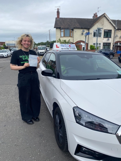 Huge congratulations today to Grace Freeman.🥳<br />
Grace has passed her driving test today at her first attempt and with just 1 driver fault.<br />
Well done Grace safe driving from all at Craig Polles Instructor Training and Driving School. 🙂🚗<br />
Driving instructor-Jane Chesters