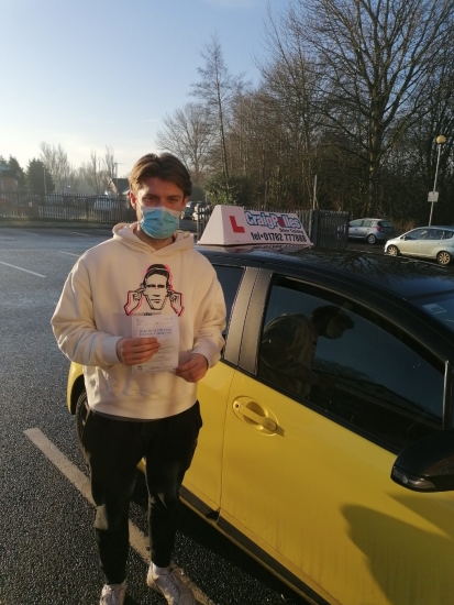 A big congratulations to Joe Degg. Joe passed his driving test today at Newcastle Driving Test Centre, with just 4 driver faults.<br />
Well done Joe- safe driving from all at Craig Polles Instructor Training and Driving School. 🙂🚗<br />
Driving instructor-Brad Peach