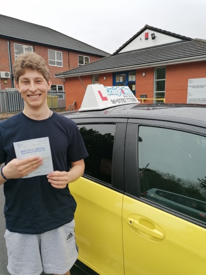 A big congratulations to Tom Kulyk. Tom passed his driving test today at Newcastle Driving Test Centre, at his First attempt. <br />
Well done Tom- safe driving from all at Craig Polles Instructor Training and Driving School. 🙂🚗<br />
Driving instructor-Bradley Peach