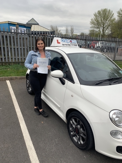 A big congratulations to Becky Allen, who has passed her driving test at Newcastle Driving Test Centre, with just 4 driver faults.<br />
Well done Becky- safe driving from all at Craig Polles Instructor Training and Driving School. 🙂🚗<br />
Instructor-Dave Massey