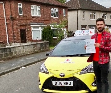 A big congratulations to Jason Garner, who has passed his driving test at Newcastle Driving Test Centre, on his First attempt and with just 4 driver faults.<br />
Well done Jason- safe driving from all at Craig Polles Instructor Training and Driving School. 🙂🚗<br />
Instructor-Brad Peach