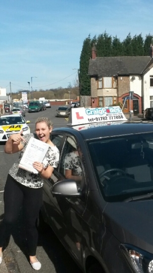 Congratulations to Hollie Bolton for passing her driving test today First attempt and with just 7 driver faults Well done Hollie