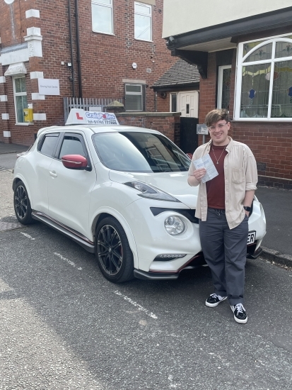 A big congratulations to Harry Fender.🥳<br />
Harry passed his driving test today at Cobridge Driving Test Centre, with just 3 driver faults.<br />
Well done Harry- safe driving from all at Craig Polles Instructor Training and Driving School. 🙂🚗<br />
Driving instructor-Andrew Corrigan
