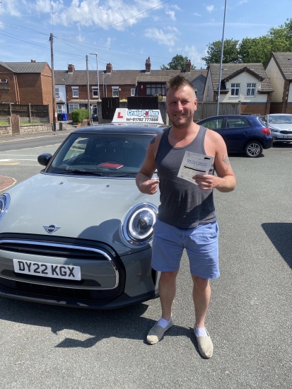 Huge congratulations today to Steffan Llewellyn.🥳<br />
Steffan has passed his driving test today at his first attempt and with just 4 driver faults.<br />
Well done Steffan safe driving from all at Craig Polles Instructor Training and Driving School. 🙂🚗<br />
Driving instructor-Mark Ashley