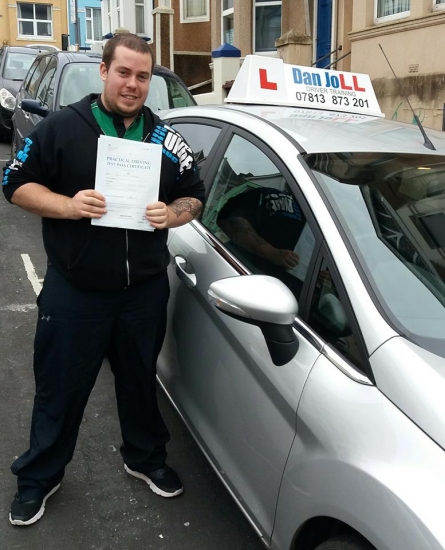 A good day for Dave! Woke up this morning expecting a normal driving lesson, checked for test cancellations and has this afternoon passed his driving test with just 2 faults. Absolutely fantastic. Well done Dave!