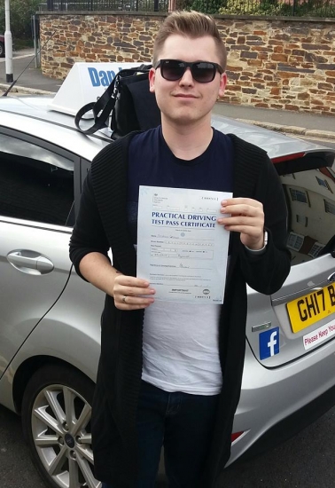 A very proud looking Josh passed his driving test today first time(!). Another one joins the very distinguished club! Whose next...?!