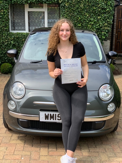 Thank you so much Diana for getting me through lessons and the test 🥰<br />
<br />
Well done Ella first one through after covid worth the wait though. Drive safely x