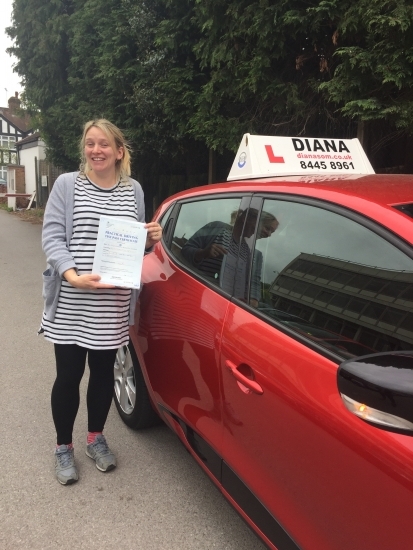 I would highly recommend Diana. She was so calm, patient and encouraging. She made sure I was 100% prepared for my test, which was particularly important given my deadline (39 weeks pregnant). Thank you so much Diana.