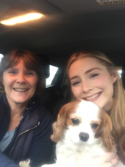 Well done Becky-a brilliant drive only 3 minors in Barnet <br />
<br />
Dotty 🐶was pleased when her mum got home and told her she had passed her test first time with Diana -she will be able to have Walkies via the car now😆