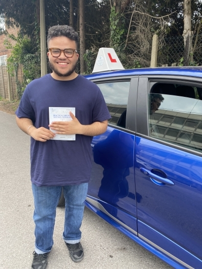 Excellent driving instructor! Passed first time. The lessons were calm and very well thought out but most importantly she is a genuinely nice person to talk to which allowed me to feel comfortable in the car. I was never rushed and I felt very safe. I would recommend!