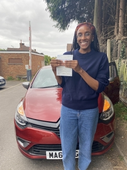 Learning to drive with Diana was a truly enjoyable experience. She has a well-structured plan, starting gradually and progressing steadily to ensure consistent improvement with each lesson. Her thorough approach focuses on addressing specific areas that need development, ultimately leading to confident performance on test day. Diana is meticulous, detail-oriented, and trustworthy—someone you can