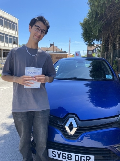 “Diana is an incredible driving instructor. From her extensive knowledge of the test routes, to her remarkably accurate identification of any driving faults, she will make sure that you pass your test upon your first attempt. She ensures that you are fully confident around all aspects of the driving test long before test day through her use of mock tests. Each lesson is extremely informative w