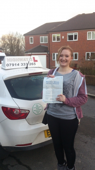 I was so pleased to pass first time because my brother passed first time with wayne as well