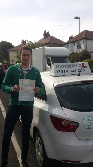 First time pass with only 2 minors Thanks for all your help Wayne
