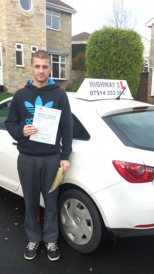 I passed first time thanks to WayneI have recommended Highway 2 L to a few friends now and they passed first time as well