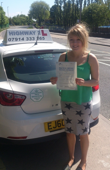 I was so happy to pass I means I can do the Uni course I really want Thanks Wayne I already have a car