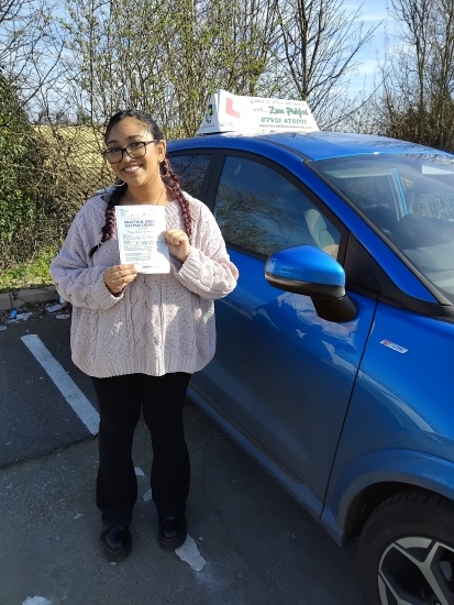 Congratulations to Rhea who Passed her Automatic Driving Test this morning at Colchester in #Bumble with a great drive 👌<br />
Well.done you, I am.so pleased for you and know just how much this means to.you and your family, those nerves may have been kicking in this morning bit you&acute;ve kept them.under control nicely to achieve this.<br />
See put in the effort... reap the rewards, enjoy the freedom.
