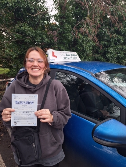 Congratulations to the ever entertaining Chelsea who Passed her Automatic Driving Test this morning with a great drive at Colchester in #bumble <br />
It´s been an absolute pleasure and a blast to help this young lady achieve this goal, Monday eves just won´t be the same 😂 <br />
Well.done, keep.those standards up and enjoy the freedom & independence thos now brings 😊👍<br />
<br />
#learntodr