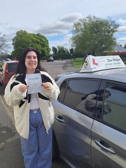 Congratulations to Gina who Passed her Automatic Driving Test this morning at Colchester in #Bumble<br />
It´s been an absolute joy to help this young lady reach this goal and will certainly miss those lessons however I´m just so.pleased she has smashed this today 👌<br />
Now you can enjoy the freedom.and independence this is going to bring, Stay Safe 👍<br />
<br />
#learntodrive #Automatic #driving