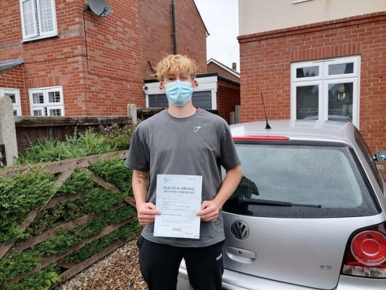 Congratulations to Louis who Passed his Test over at Clacton this morning.<br />
Its been a long time coming due to the restrictions but gives me great pleasure to say this and to see this young man achieve this 👍<br />
A rare manual test for me and gotta say well done to Emma & Rob as well for the work they have done with the practice, great job 👏<br />
Bare in mind the feedback given, enjoy the freed