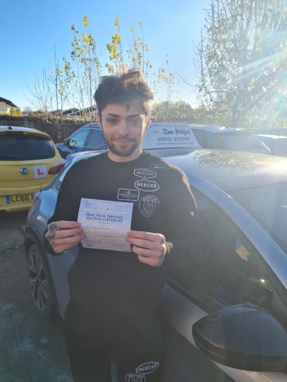 Congratulations to Oliver who Passed his Automatic Driving Test this morning at Clacton in #Bumble with a great drive.<br />
A somewhat fresh and early start but this young man kept those nerves under control and dealt with the conditions well to show the driver we know him to be 👌<br />
Keep those standards up, stay safe and have a great Christmas 🎅<br />
<br />
#learntodrive #automatic #drivinglessons #Colche