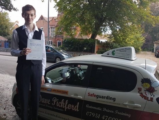 Congratulations to Connor H on Passing his Automatic Driving Test this afternoon at #Norwich MPTC in #TPDCBumble <br />
<br />
Well done that man kept those nerves under control and shows what you can achieve believe in yourself and you can overcome those obstacles<br />
<br />
Enjoy car shopping and remember to keep yourself Safe<br />
<br />
wwwtpdctrainingltdcouk <br />
<br />
wwwlearntodriveautomaticcom <br />
<br />
wwwthepersonaldevel
