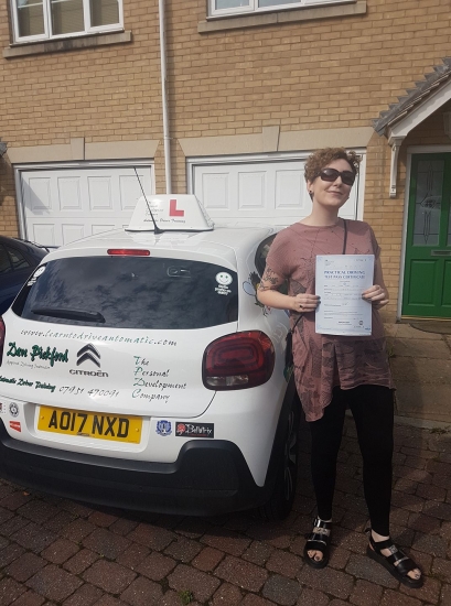 Congratulations to Coral who passed her Automatic Driving Test this morning at #Norwich in #Bumble <br />
<br />
Well done bare in mind the feedback and watch that speed itacute;s been an absolute pleasure all the beast and Stay Safe #TPDC<br />
<br />
wwwlearntodriveautomaticcom<br />
<br />
wwwthepersonaldevelopmentcompanycouk