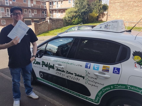 Congratulations to James who passed his Automatic Driving Test this morning at #Norwich Jupiter Road in #TPDCBumble<br />
<br />
Well done itacute;s been an absolute pleasure on what can only be described as a fun and entertaining journey<br />
<br />
Stay safe and hope to see you for that #Passplus<br />
<br />
wwwlearntodriveautomaticcom<br />
<br />
wwwlearntodriveautomaticcouk