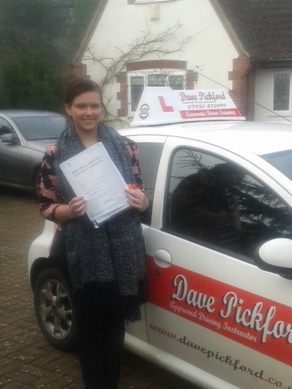 Congratulations to Tonicha Pond who passed her Automatic Driving Test at Norwich MPTC Well done you I no how nervous you was and how you wasnt feeling it lol but a fantastic drive and fully deserved I look forward to seeing you out n about hopefully for that pass plus in ‪#‎bumble‬ STAY SAFE<br />
<br />

<br />
<br />
wwwlearntodriveautomaticcom