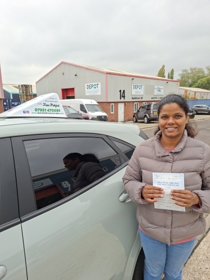 Congratulations to Marien who Passed her Automatic Driving Test this morning at Colchester in #bumble <br />
I am so pleased for this young lady who has worked so hard to reach this goal, thos hasnt come easy for her but again shows put in the effort and reap the rewards.<br />
The nerves were there bit kept under control nicely, well done again, stay safe and remember you now join the mums taxi club 👍<br />
