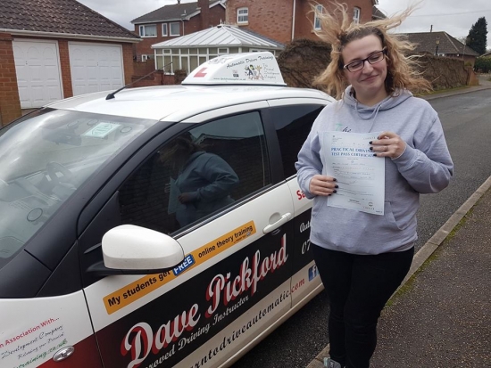 Congratulations to Victoria on Passing her Automatic Driving Test this afternoon at #Norwich Jupiter Road in #TPDCBumble <br />
<br />
Well done you itacute;s been an absolute pleasure and you fully deserve this after all the hard work you have put in<br />
<br />
That will be another #Mumstaxi on the road Stay Safe<br />
<br />
wwwlearntodriveautomaticcom<br />
<br />
wwwlearntodriveautomaticcouk