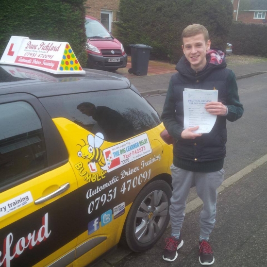 Congratulations to Warren who passed his Automatic Driving Test at Norwich MPTC in #Bumble<br />
<br />
Well done I no how much this means to you and you have worked hard for it fully deserved so be proud<br />
<br />
Remember to Stay Safe and Think Positive<br />
<br />
wwwlearntodriveautomaticcom