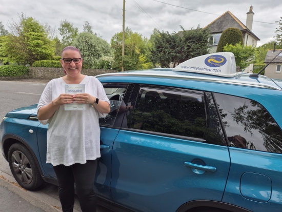 A great 1st time pass today for Marie who had a fantastic drive after being so nervous. All your hard work paid off. Congratulations. Enjoy your new freedom and see you out on the road.