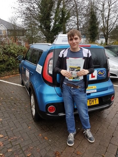 A big well done to Jack from Kendal, for passing his test today. Stay safe and enjoy your new freedom. Thank you for choosing Drive to Arrive.