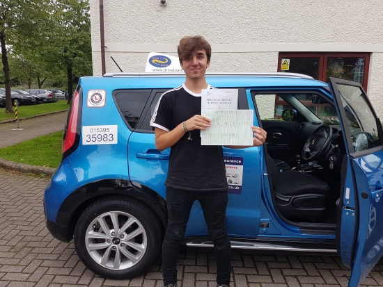 A big well done to Josh for passing his test today, a great drive. Enjoy your new freedom and thanks for choosing Drive to Arrive.
