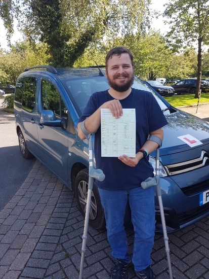A huge congratulations to Jonny for passing his test today in his own automatic with a clean sheet of no faults!! Well done, enjoy your new found freedom and thanks for choosing Drive to Arrive.
