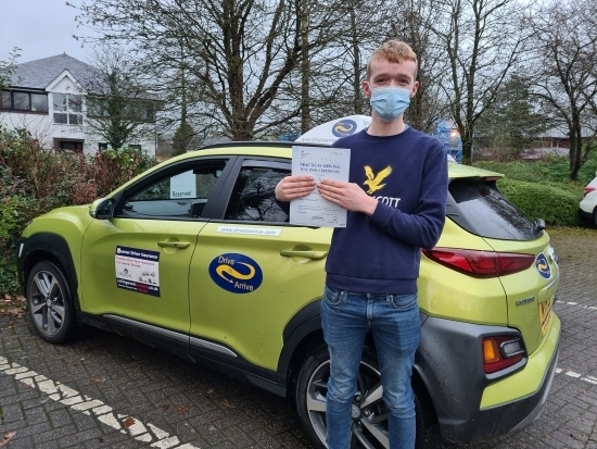 A massive congratulations to Matt for passing his test today first time with a clean sheet of no faults! Stay safe, enjoy your new freedom and thanks for choosing Drive to Arrive.