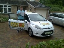 Matthew passed his practical driving test 1st time in morden with only 4 minor faults 27052014