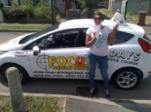 My name is Samanta Valydon and I passed my driving test on 310714 I want to thank Focus Driving school and Shailesh and Iacute;m always grateful I had a very fatal accident where I never thought I would be able to drive but I must say I had a fantastic experience Shailesh is a Verry friendly yet professional instructor ReLly made me feel Verry confident Always onetime patient also my sis