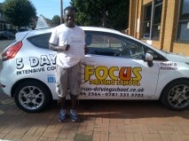 my name is solomon I passed my practical test first time on 120814 and I did the 5 days intensive course with focus driving schoolshailesh I can say shailesh is the best at his job so if you are thinking taking driving lessons shailesh is the right man for it because you get the A-STAR treatment the thing I can guaranty you his methods of teaching is class and above all he is very friendly