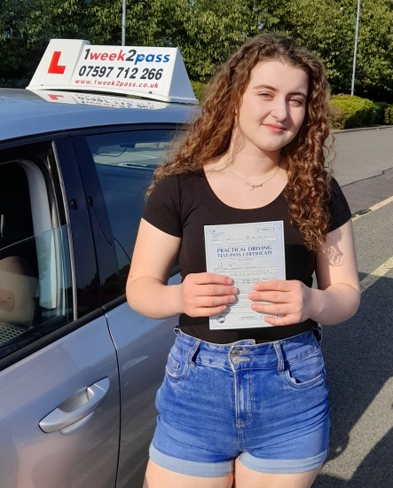 Well done Joana for passing your test and thank you for your review that is included in the comments below