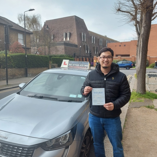 Olan very kindly left a review for our driving school which is included in the comments below. He passed at hi 1st attempt with only 1 minor fault. Excellent!!!