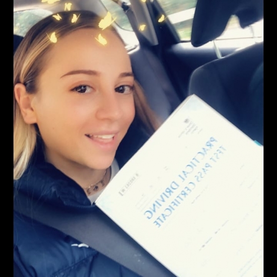 Another 1st time pass for our driving school.Lois left a review on Google 'All I have to say is thank you to Mustafa so much for getting me through my lessons. I genuinely recommend him to everyone to pass first time. He is very patient understanding and comfortable to work with. He also knows how to have a laugh. Thank you again and good luck to anyone else looking to learn!