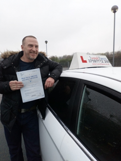 Ken makes up the treble of 1st time passes with our driving school